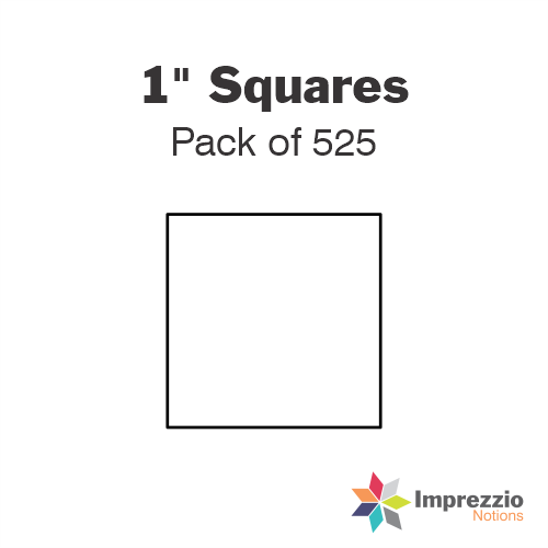 1" Square Papers - Pack of 525
