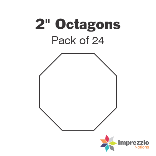2" Octagon Papers - Pack of 24
