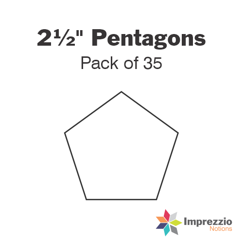 2½" Pentagon Papers - Pack of 35