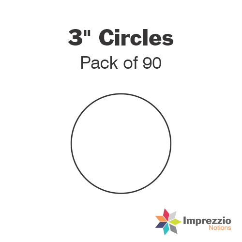 3" Circle Papers - Pack of 90