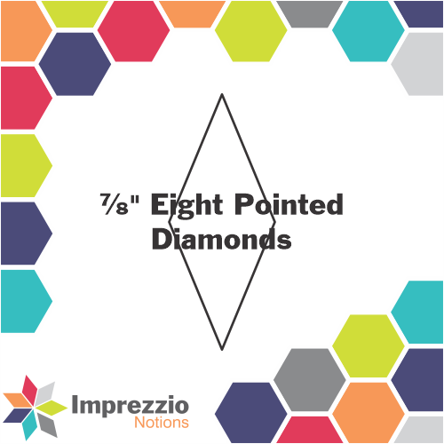 ⅞" Eight Pointed Diamonds