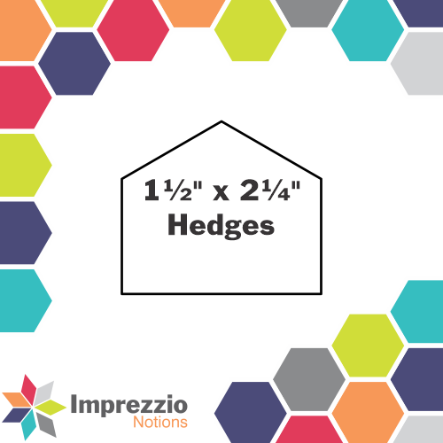 1½" x 2¼" Hedges