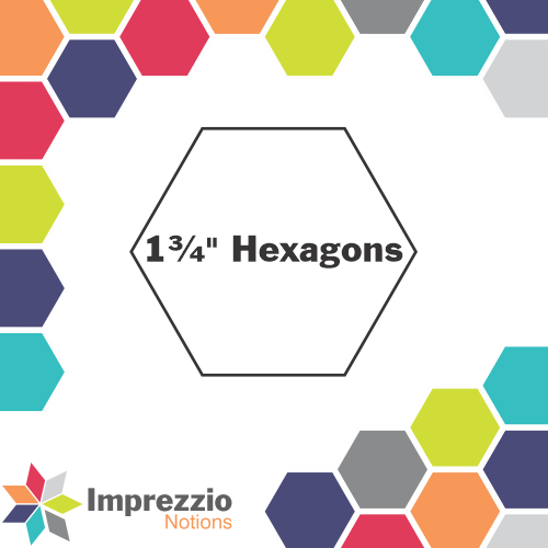 1¾" Hexagons