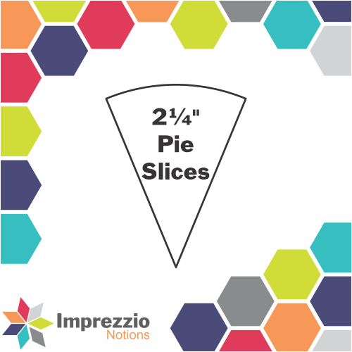 2¼" Pie Slices