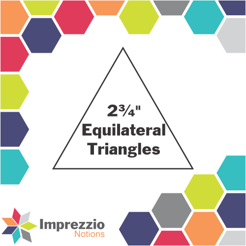 2¾" Equilateral Triangles