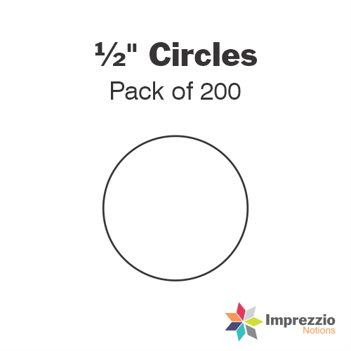 ½" Circle Papers - Pack of 200