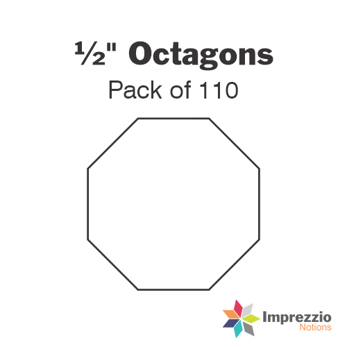 ½" Octagon Papers - Pack of 110