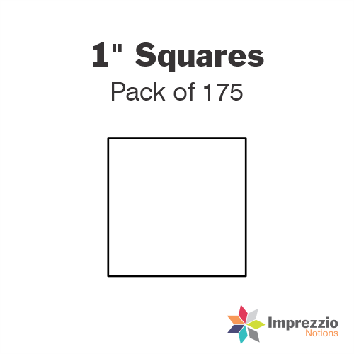 1" Square Papers - Pack of 175