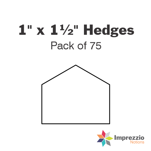 1" x 1½" Hedge Papers - Pack of 75