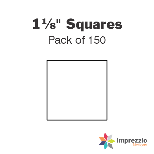 1⅛" Square Papers - Pack of 150