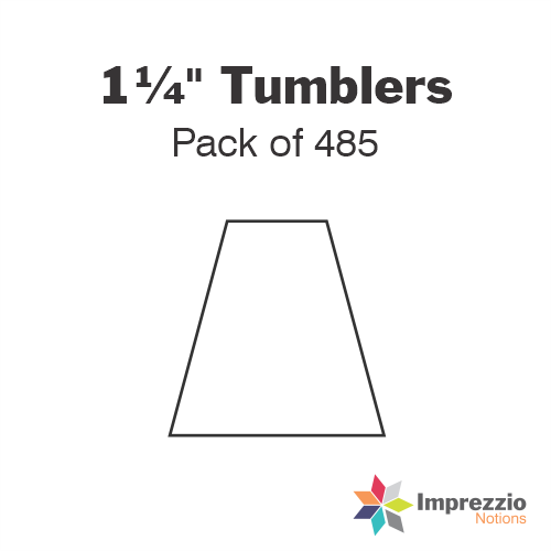 1¼" Tumbler Papers - Pack of 485