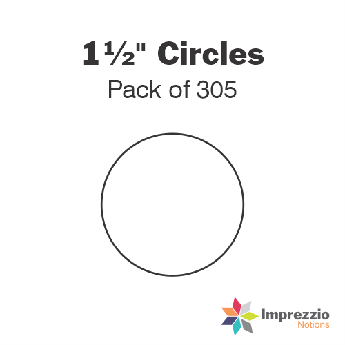 1½" Circle Papers - Pack of 305