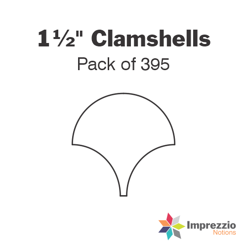 1½" Clamshell Papers - Pack of 395