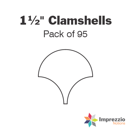 1½" Clamshell Papers - Pack of 95
