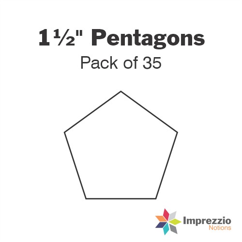 1½" Pentagon Papers - Pack of 35
