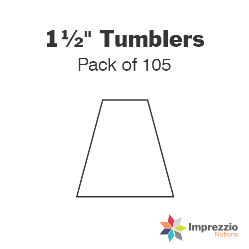 1½" Tumbler Papers - Pack of 105