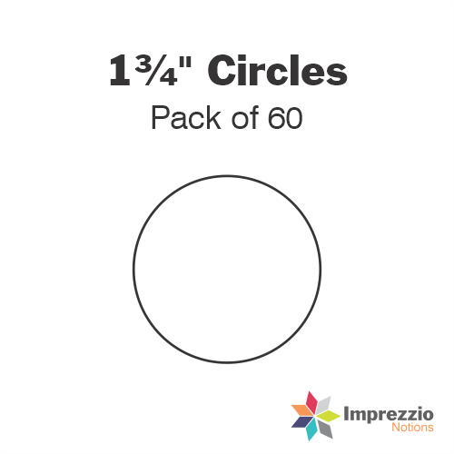 1¾" Circle Papers - Pack of 60