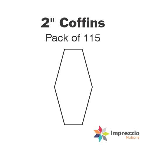 2" Coffin Papers - Pack of 115