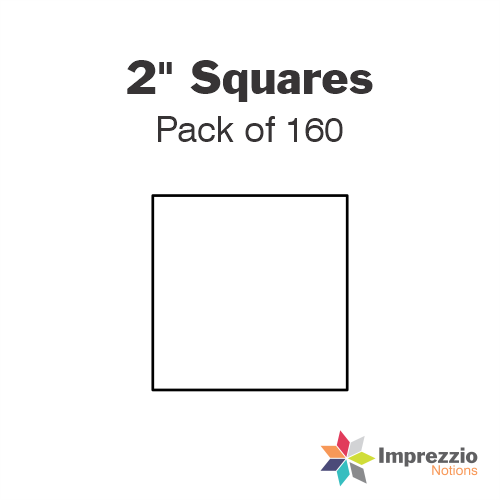 2" Square Papers - Pack of 160