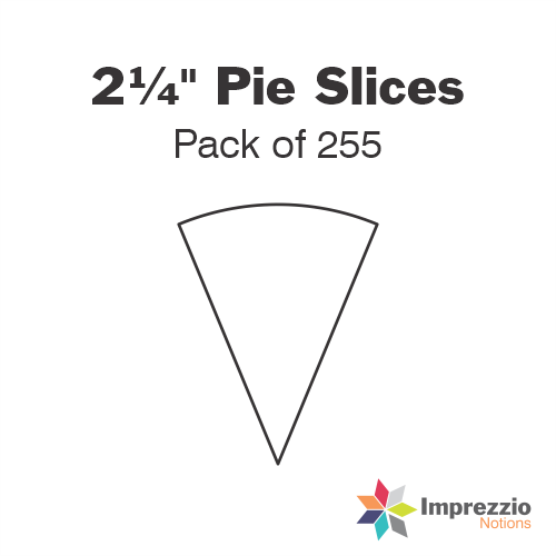 2¼" Pie Slice Papers - Pack of 255