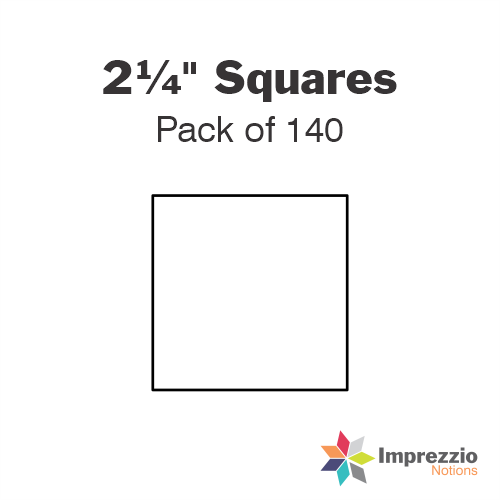 2¼" Square Papers - Pack of 140