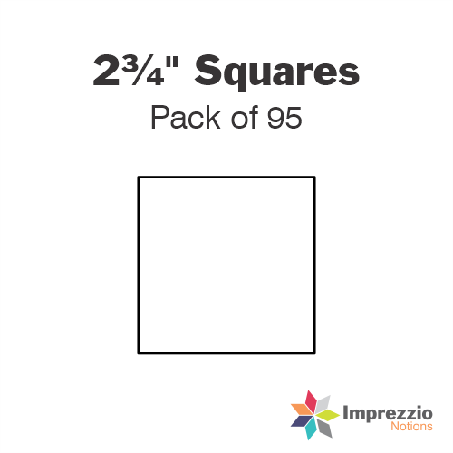 2¾" Square Papers - Pack of 95