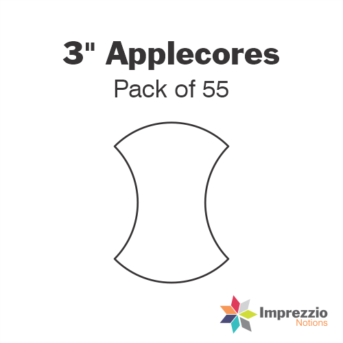 3" Applecore Papers - Pack of 55