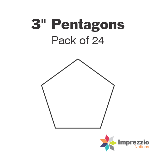 3" Pentagon Papers - Pack of 24
