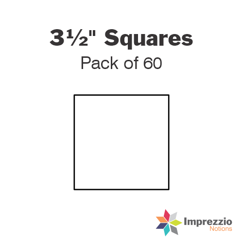 3½" Square Papers - Pack of 60