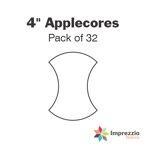 4" Applecore Papers - Pack of 32