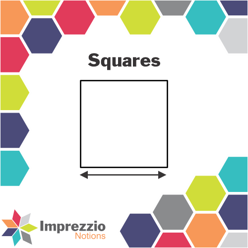 Square Stamp Sizes