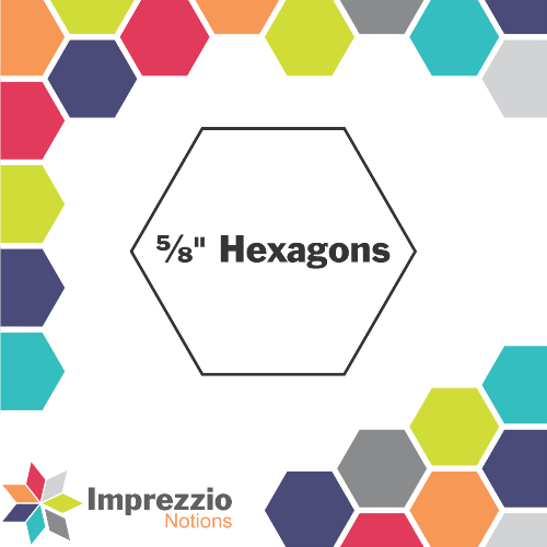 ⅝" Hexagon Stamp - ¼" Seam