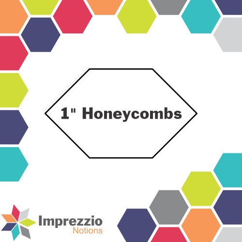 1" Honeycomb Stamp - ¼" Seam