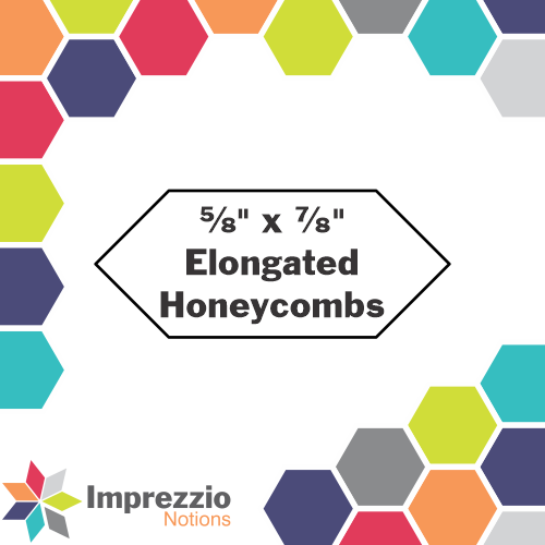 ⅝" x ⅞" Elongated Honeycombs