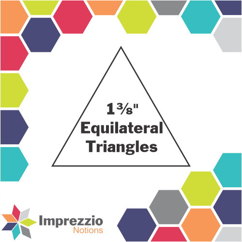 1⅜" Equilateral Triangles