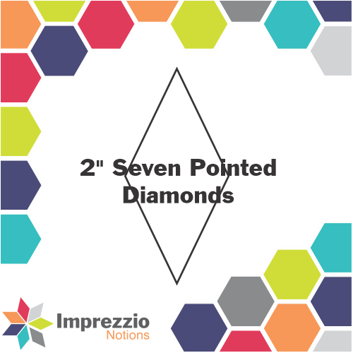 2" Seven Pointed Diamonds