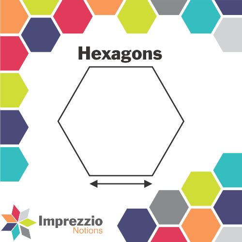 Hexagon Stamp Sizes