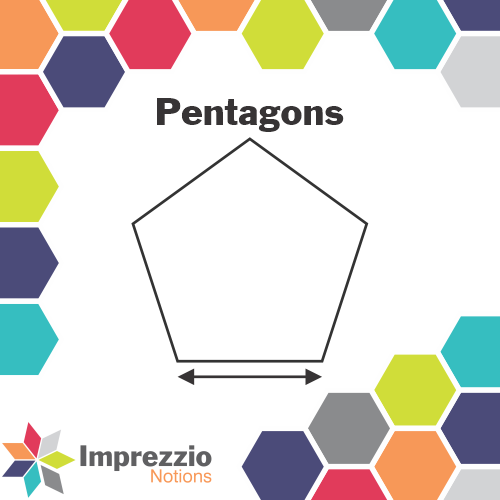Pentagon Stamp Sizes